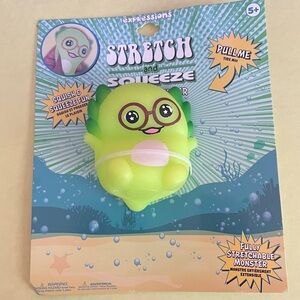 Expressions Vibrant Green Monster Toy